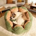 Cactus Shape Cat Beds Kitten Beds,Soft Small Dog Beds,Washable Pet Beds for Puppy and Kitty,23 Inch