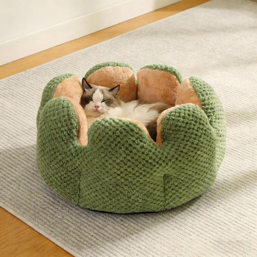 Cactus Shape Cat Beds Kitten Beds,Soft Small Dog Beds,Washable Pet Beds for Puppy and Kitty,23 Inch